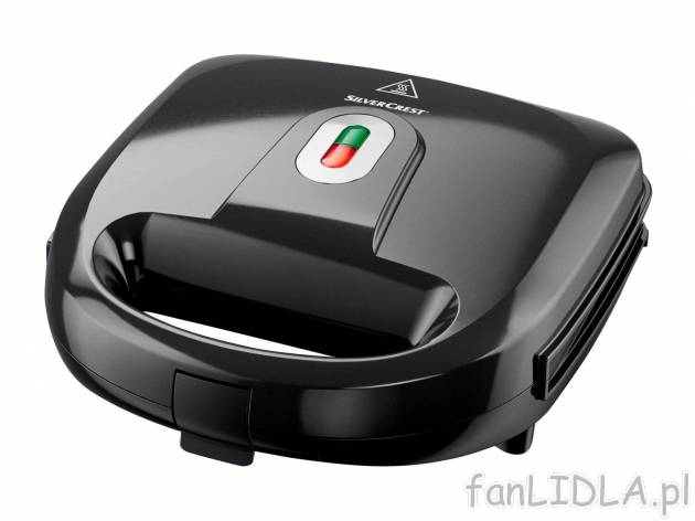 Opiekacz do kanapek 700 W Silverscrest Kitchen Tools, cena 34,99 PLN 
- płyty z ...