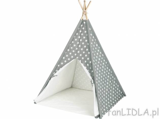 Namiot do zabawy Playtive Junior, cena 139,00 PLN 
- 110 x 162 x 110 cm (szer. x ...