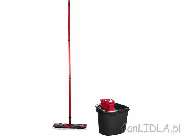 Zestaw ULTRAMAX - mop płaski z wiadrem Vileda, cena 79,90 PLN 
- idealny do podł&oacute;g ...