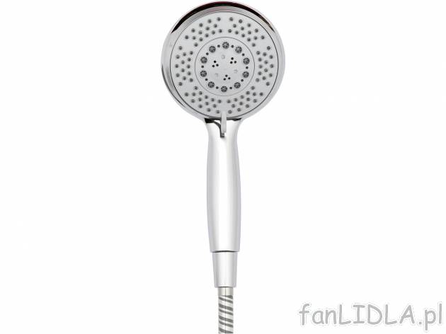 Słuchawka prysznicowa wielofunkcyjna Miomare, cena 34,99 PLN 
- standardowe łącze ...