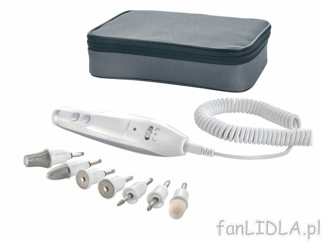 Zestaw do manicure i pedicure Silvercrest Personal Care, cena 79,90 PLN 
- przełącznik ...