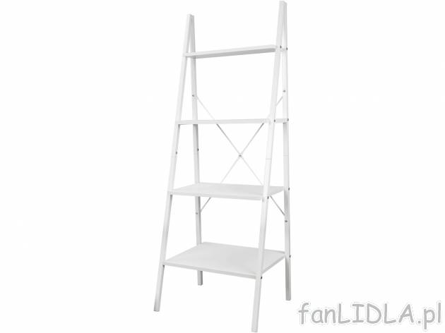 Regał z 4 półkami* Livarno, cena 119,00 PLN 
* Produkt dostępny w wybranych ...