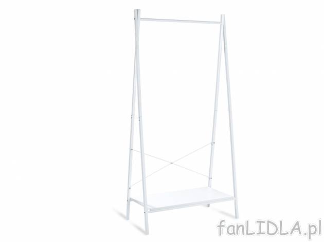Stojak na ubrania Livarno, cena 79,90 PLN 
- wymiary: 80 x 40 x 160 cm (szer. x ...