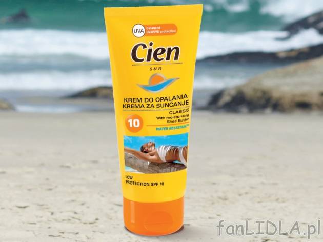 Krem do opalania , cena 9,99 PLN za 100 ml 
- Faktor 10 lub 20. Idealnie chroni ...