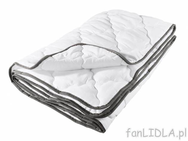 Kołdra pikowana SILVERPLUS® 220 x 200 cm , cena 89,90 PLN 
- taśmą klimatyczna ...
