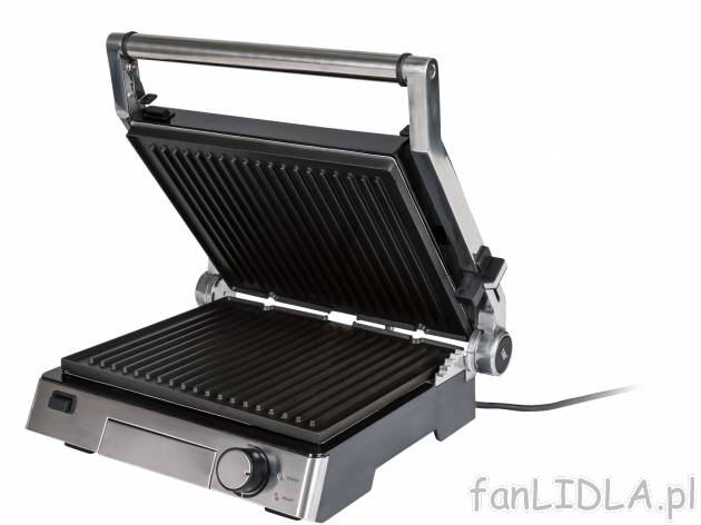 Grill kontaktowy 3 w 1, 2000 W Silverscrest Kitchen Tools, cena 199,00 PLN 
- wymiary ...