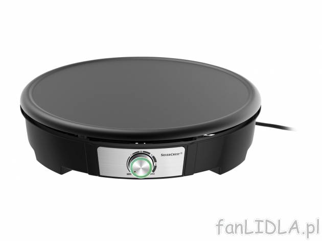 Naleśnikarka 1500 W Silverscrest Kitchen Tools, cena 109,00 PLN 
- płynnie regulowany ...