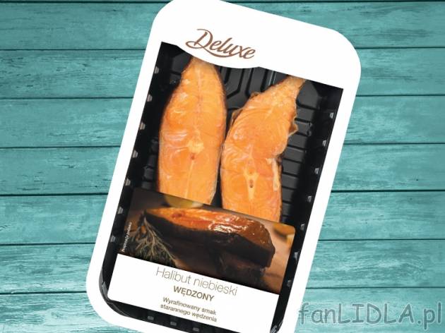 Halibut wędzony , cena 3,35 PLN za 100 g 
- Wyjątkowe walory smakowe halibuta ...