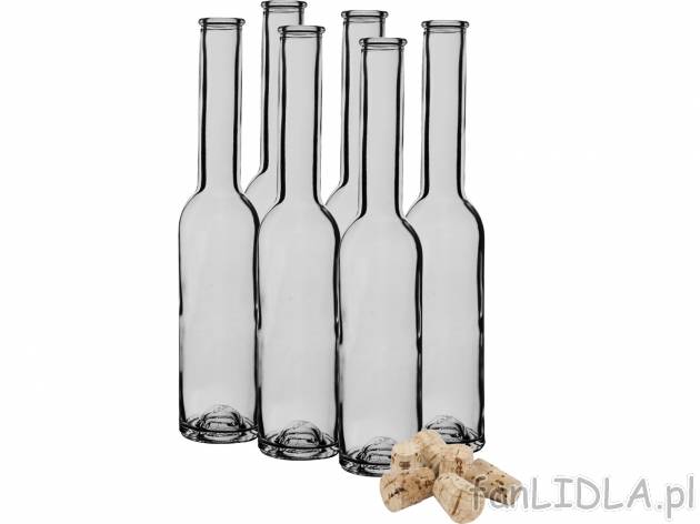 Zestaw 6 butelek z korkami, 100 ml* , cena 2,65 PLN 
* Artykuł dostępny wyłącznie ...
