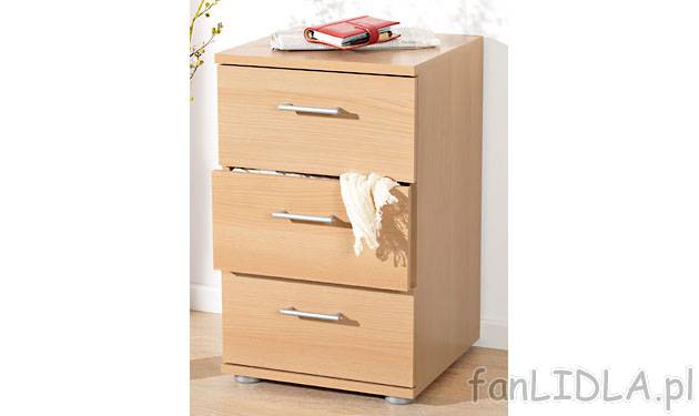 Komoda cena 119PLN
- okleina w kolorze drewna bukowego
- ze stylowymi uchwytami ...