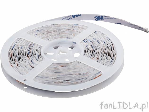 Taśma świetlna LED Livarno, cena 79,90 PLN  
-  10 m
Opis

- TUV-GS