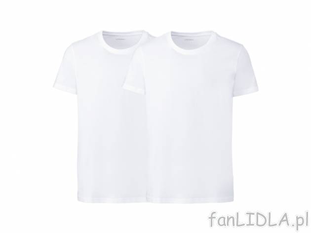 T-shirty męskie, 2 szt.* Livergy, cena 11,99 PLN 
*Artykuł dostępny wyłącznie ...