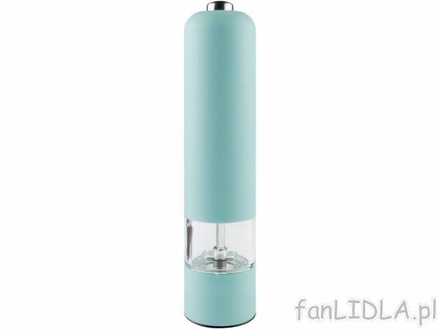 Elektryczny młynek do soli lub pieprzu Silverscrest Kitchen Tools, cena 29,99 PLN ...