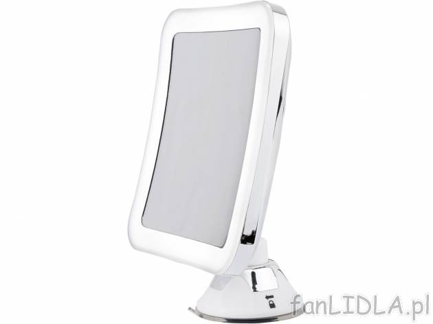 Lusterko LED Miomare, cena 59,90 PLN 
- rama z podświetleniem LED
- ok. 13 x ...