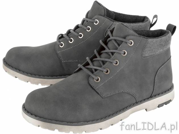 Buty męskie Livergy, cena 59,90 PLN  
-  rozmiary: 41-46
 
Opis