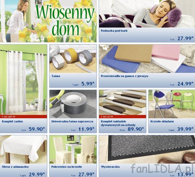 Gazetka Lidl wiosenny dom