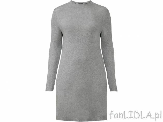 Sukienka damska z wiskozą Esmara, cena 39,99 PLN 
- rozmiary: XL-3XL
Dostępne ...