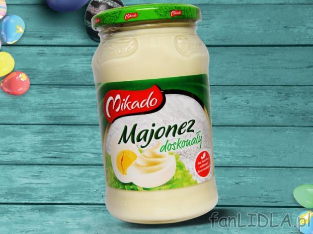 Majonez , cena 3,65 PLN za 400 ml, 1L=9,13 PLN. 
- Kremowe, delikatne, idealnie ...