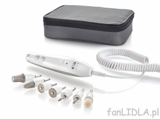 Zestaw do manicure i pedicure Silvercrest Personal Care, cena 79,90 PLN 
- przełącznik ...