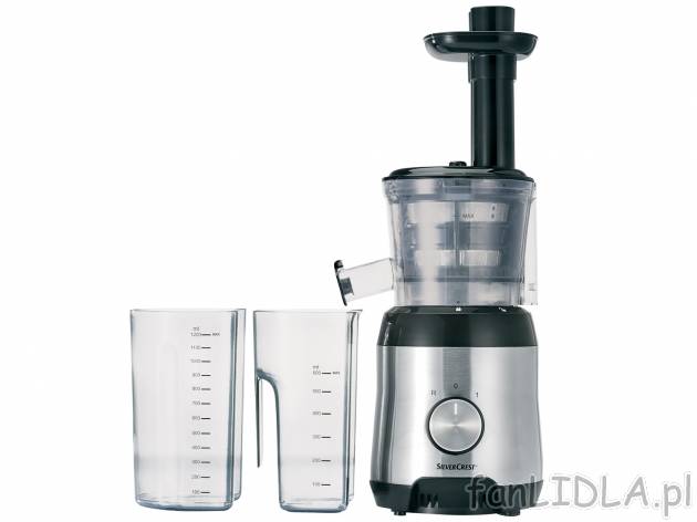 Wyciskarka wolnoobrotowa 300 W Silverscrest Kitchen Tools, cena 249,00 PLN 
- w ...
