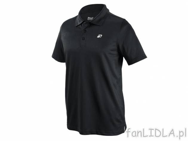 Męska koszulka funkcyjna polo Crivit Outdoor, cena 24,99 PLN za 1 szt. 
- optymalna ...