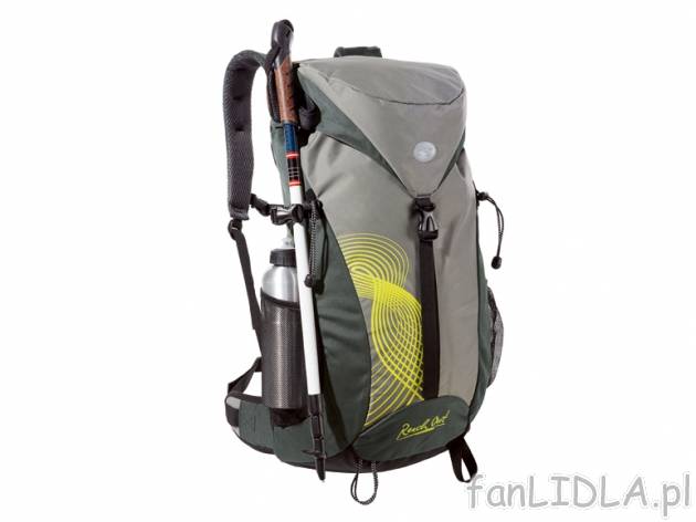 Plecak trekkingowy Crivit Outdoor, cena 89,90 PLN za 1 opak. 
- z komfortowym wyściełaniem ...