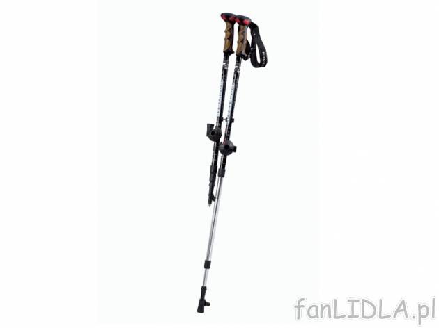 Kijki trekkingowe z innowacyjnym systemem amortyzacji Rocktrail, cena 59,90 PLN ...