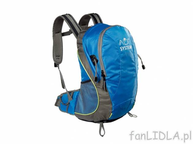 Plecak trekkingowy , cena 59,90 PLN za 1 szt. 
model I:
- system Air-Dynamic-Flow ...