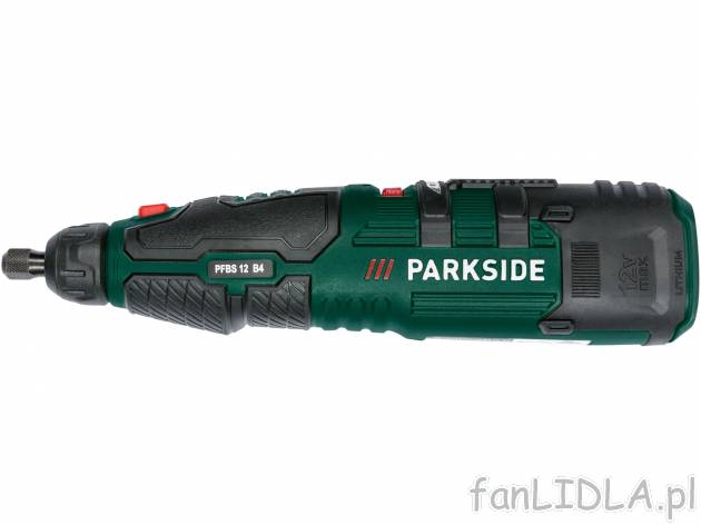 Akumulatorowa wiertarkoszlifierka 12 V Parkside PFBS 12 B4, cena 99,00 PLN 
- wszechstonne ...