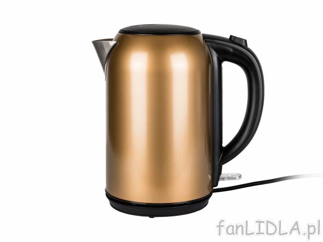 Czajnik elektryczny 2400 W Silverscrest Kitchen Tools, cena 79,90 PLN 
- dno kapslowe ...