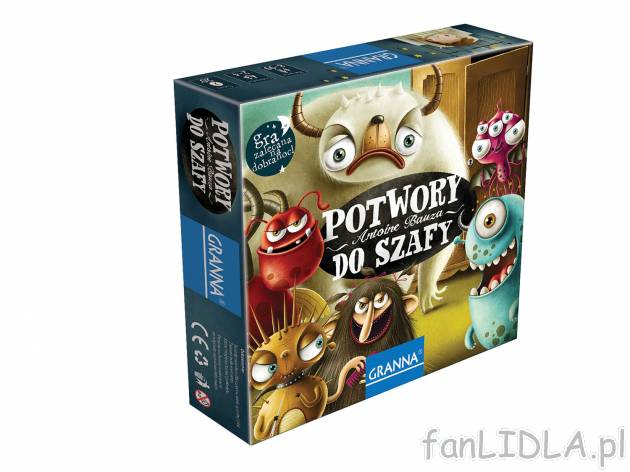 Potwory do szafy , cena 24,99 PLN  

Opis

- 8+