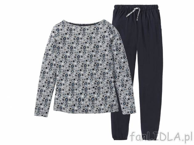 Piżama damska Esmara Lingerie, cena 34,99 PLN 
- rozmiary: XS-L
- 100% bawełny
Dostępne ...