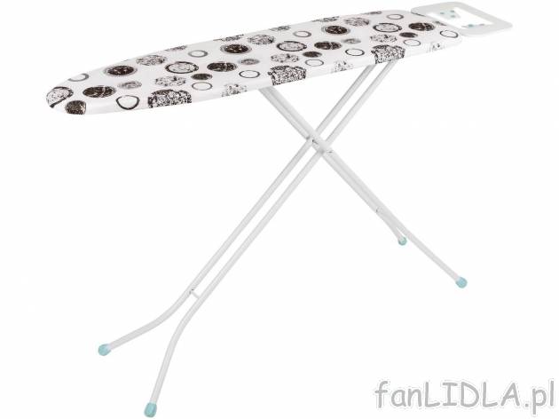 Deska do prasowania 30 x 110 cm AquaPur, cena 64,90 PLN 
- pokrowiec z bawełny, ...