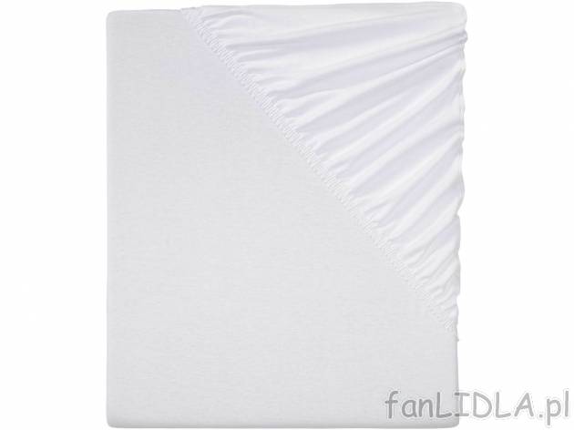 Prześcieradło z jerseyu z gumką Meradiso, cena 34,99 PLN 
140-160 x 200 cm 
- ...