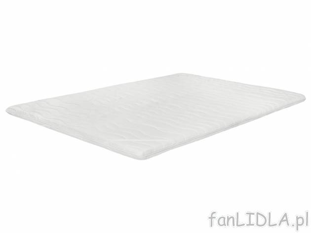Nakładka na materac Meradiso, cena 199,00 PLN 
140 x 200 cm 
- z 7-stefowym pikowaniem ...