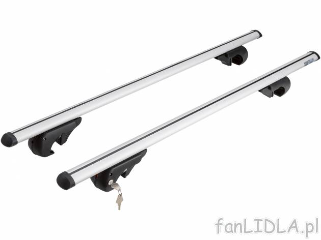 Aluminiowy bagażnik dachowy 120 cm , cena 149,00 PLN 
- zamykany na klucz - 2 klucze ...