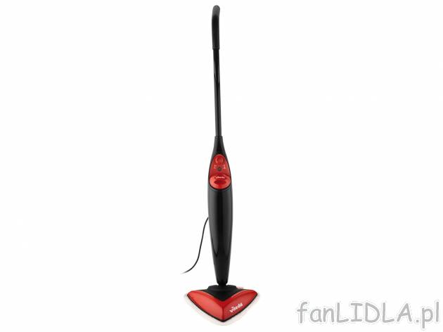 Vileda mop parowy 1550 W Vileda, cena 219,00 PLN 
- w zestawie: 4 wkłady z mikrofibry
- ...