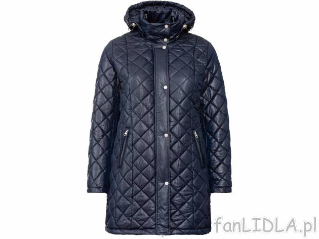Płaszcz pikowany damski Esmara, cena 89,90 PLN 
- rozmiary: XL-3XL
Dostępne rozmiary

Opis

- ...