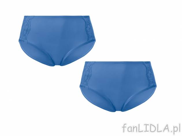Majtki damskie, 2 pary* Esmara Lingerie, cena 11,99 PLN 
*Artykuł dostępny wyłącznie ...
