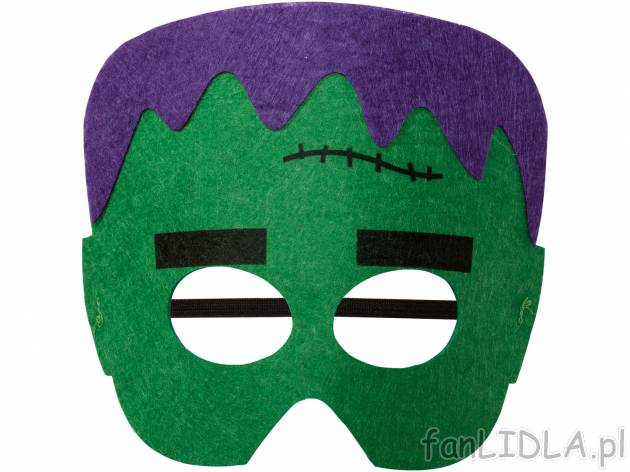 Filcowa maska na Halloween , cena 7,99 PLN  
-  rozmiar uniwersalny dla dzieci
Opis