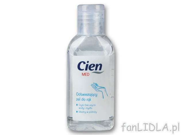 CIEN Odświeżający żel do rąk , cena 3,99 PLN