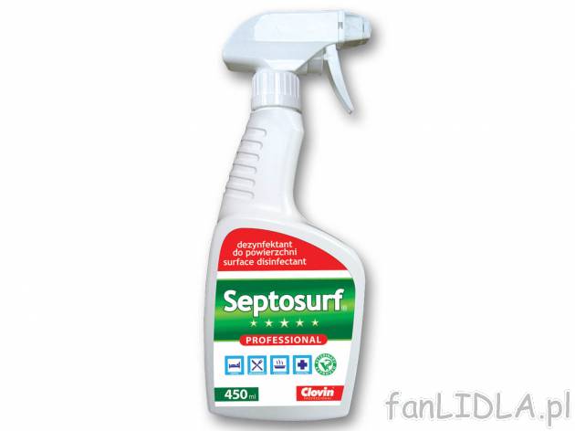 SEPTOSURF Dezynfekant do powierzchni , cena 7,99 PLN