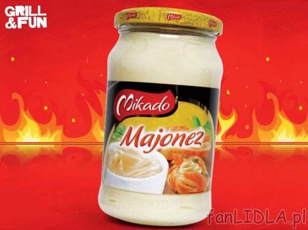 Majonez , cena 3,95 PLN za 400 ml, 1L=9,88 PLN. 
- Gęsty, kremowy &#8211; ...