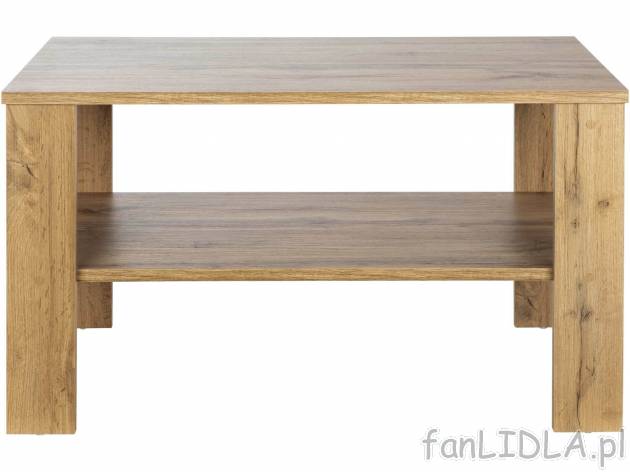 Stolik Livarno, cena 119,00 PLN 
- 90 x 50 x 50 cm (dł. x szer. x wys.)
- odporna ...