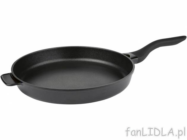 Patelnia aluminiowa Ø 32 cm Ernesto, cena 69,90 PLN 
- przystosowana do mycia w ...