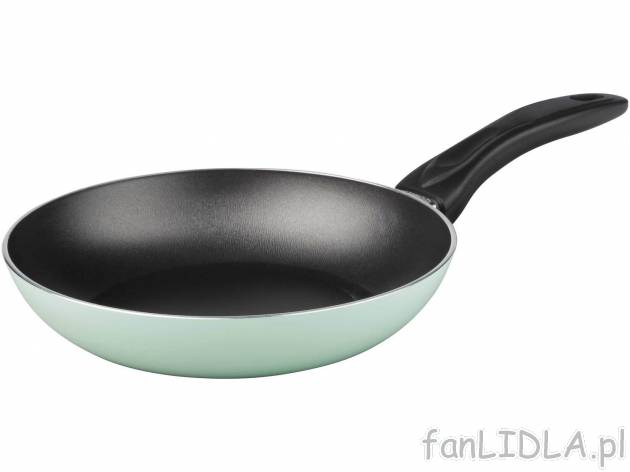 Mała patelnia aluminiowa Ernesto, cena 19,99 PLN 
2 kolory 
- przystosowane do ...