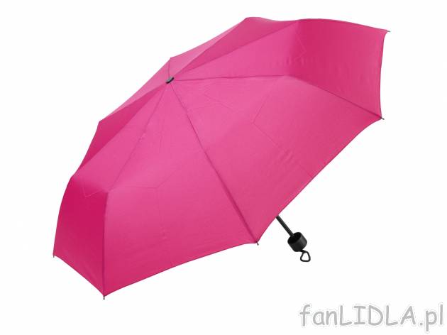 Parasol składany Ø 92 cm , cena 15,99 PLN. Dostępny w czterech różnych kolorach: ...