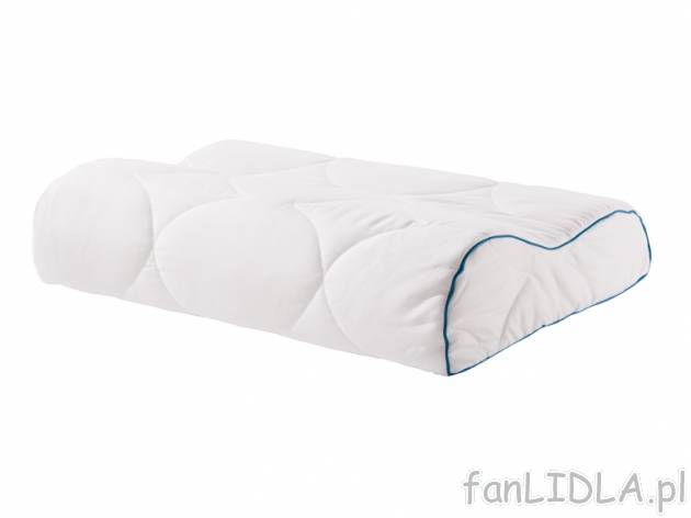 Poduszka pod kark 50x36 cm Meradiso, cena 39,99 PLN za 1 szt. 
- do anatomicznie ...