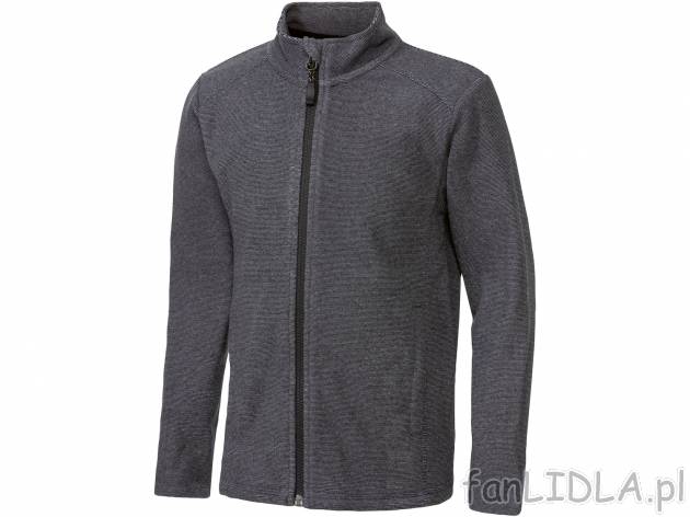 Bluza polarowa młodzieżowa Crivit, cena 29,99 PLN 
- rozmiary: 122-164
- zamek ...