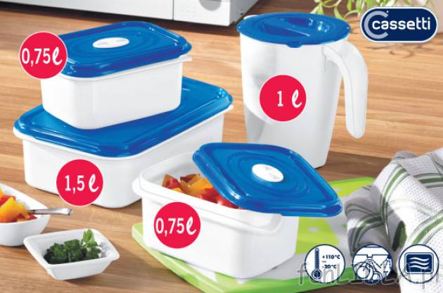 Pojemniki lub dzbanek do kuchenki mikrofalowej cena 7,99PLN
- do wyboru: 2 x 0,75 ...